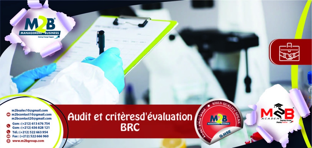 BRC_Audit et critères d'évaluation